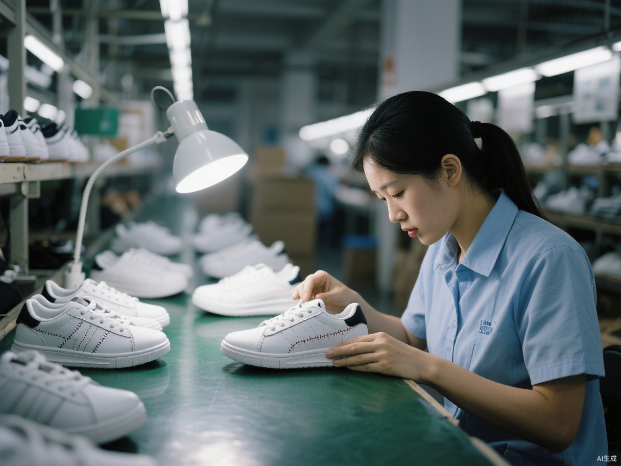 Footwear quality control AQL inspection in China shoe factory