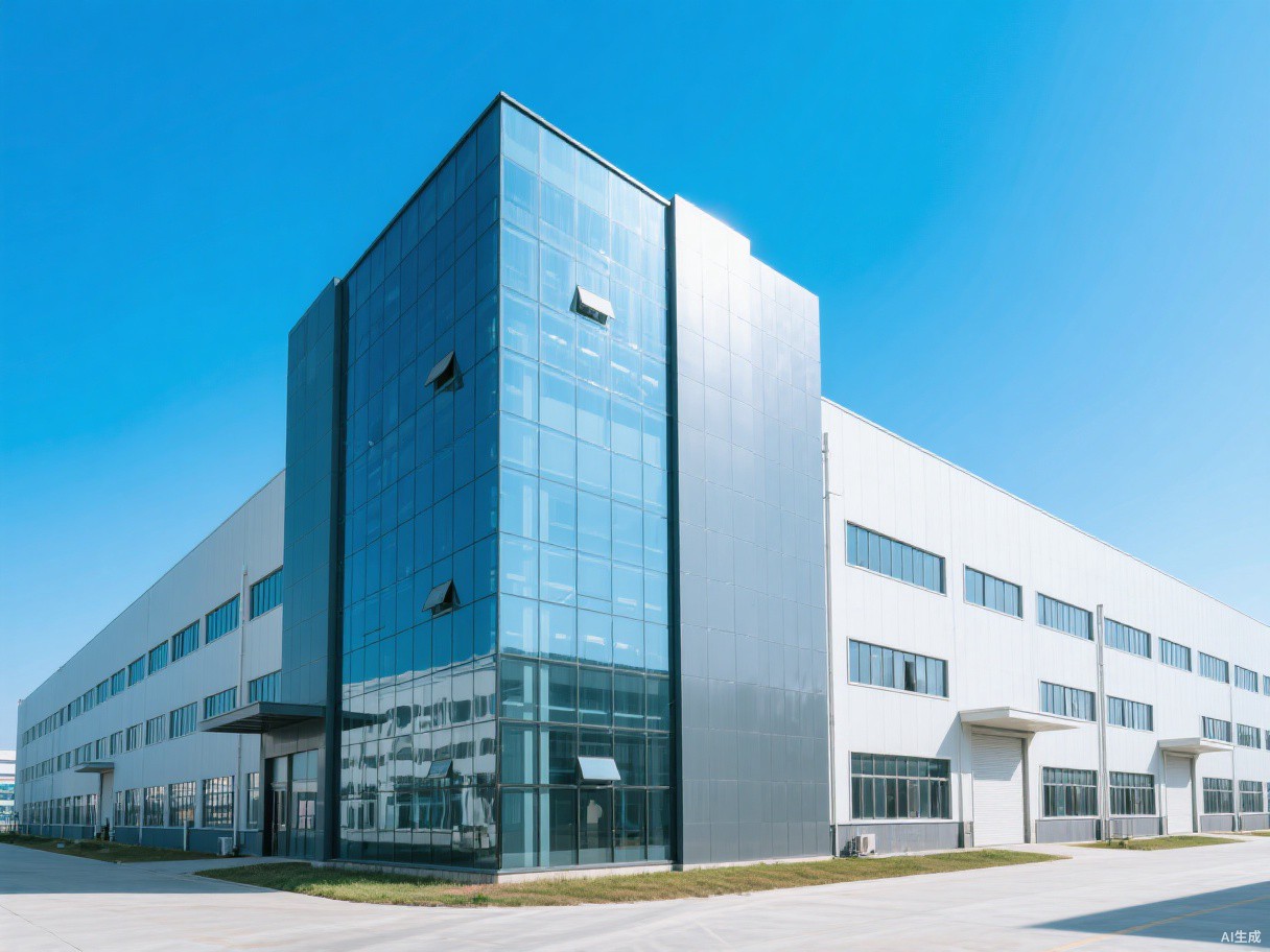 China footwear factory building exterior in Dongguan Houjie