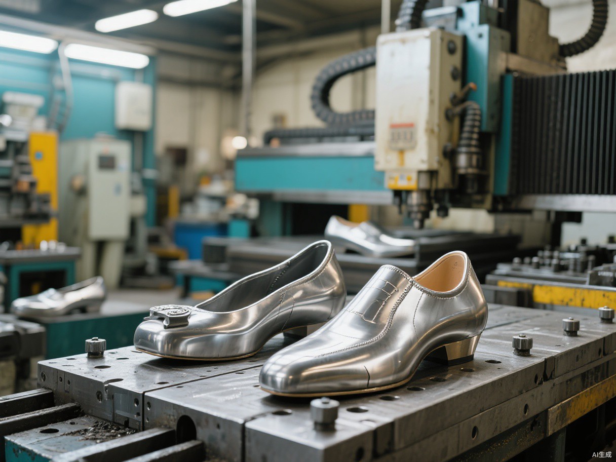 Shoe last and mold making CNC workshop China footwear factory